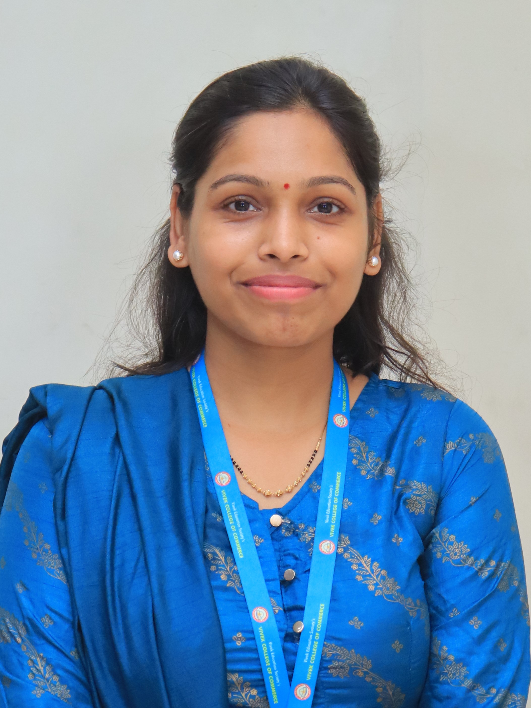 Ms. Namrata Pednekar #Lecturer #B.Com Banking and Insurance